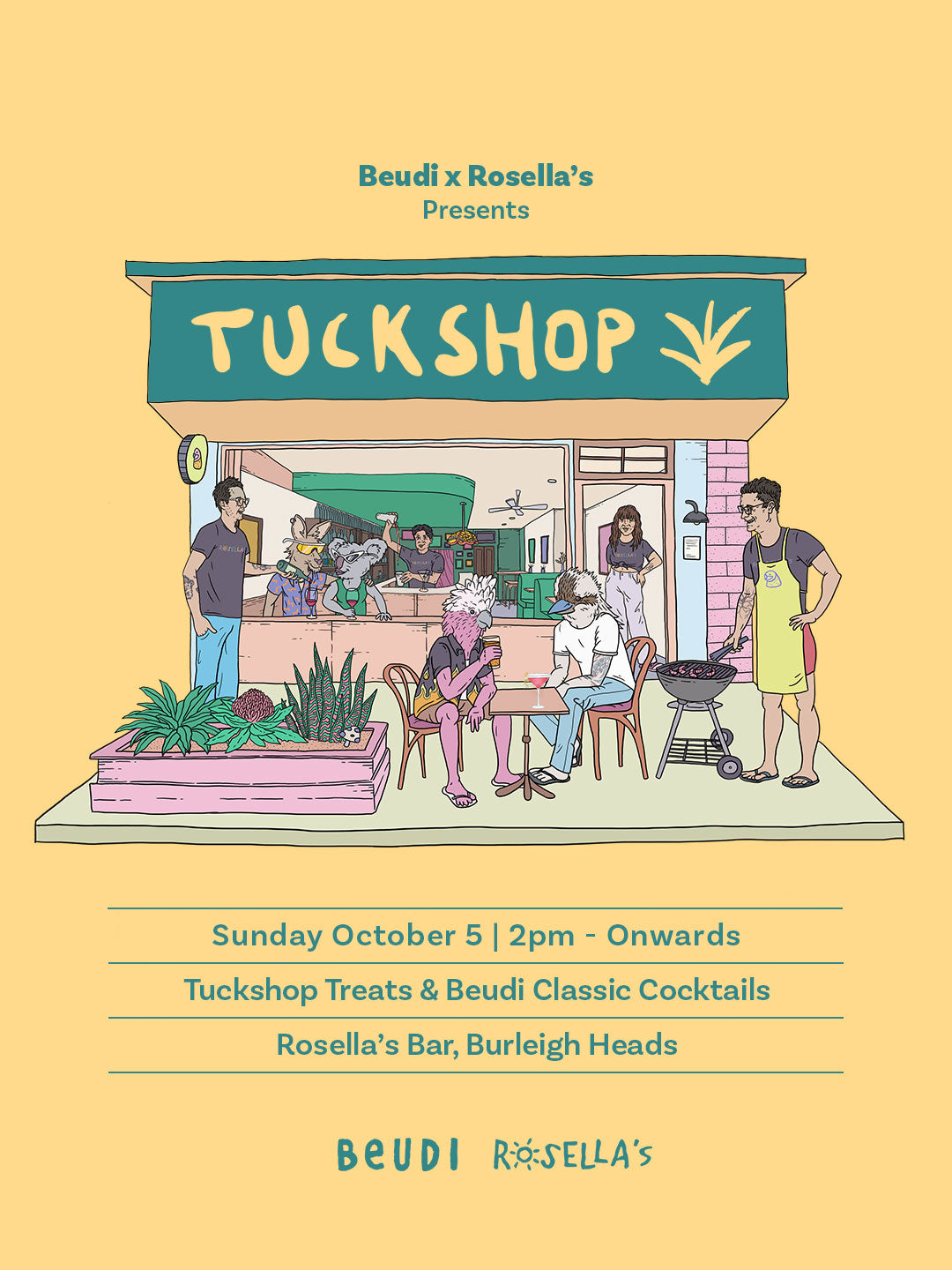 Beudi x Rosella's: The Great Aussie Tuckshop Takeover