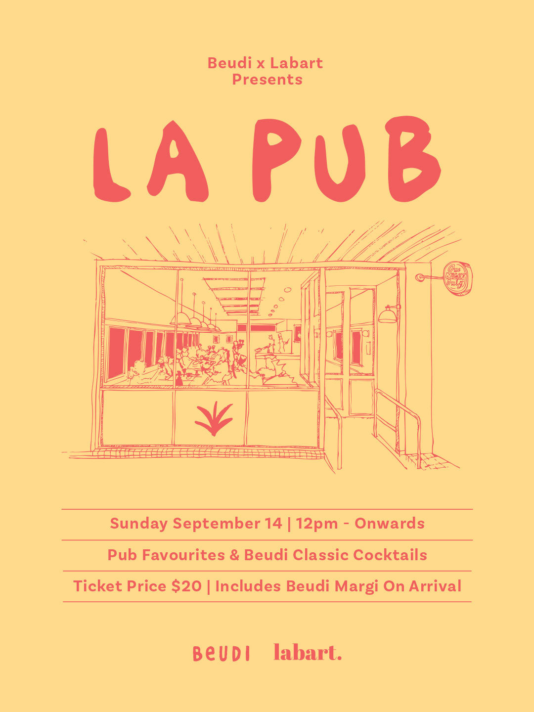 Beudi & Labart Restaurant Launch La Pub